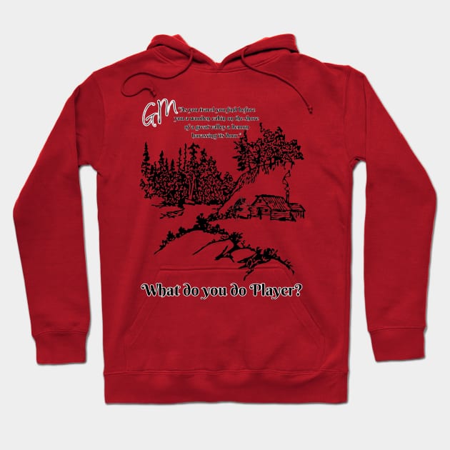 GMs Question-2 Hoodie by JustinThorLPs